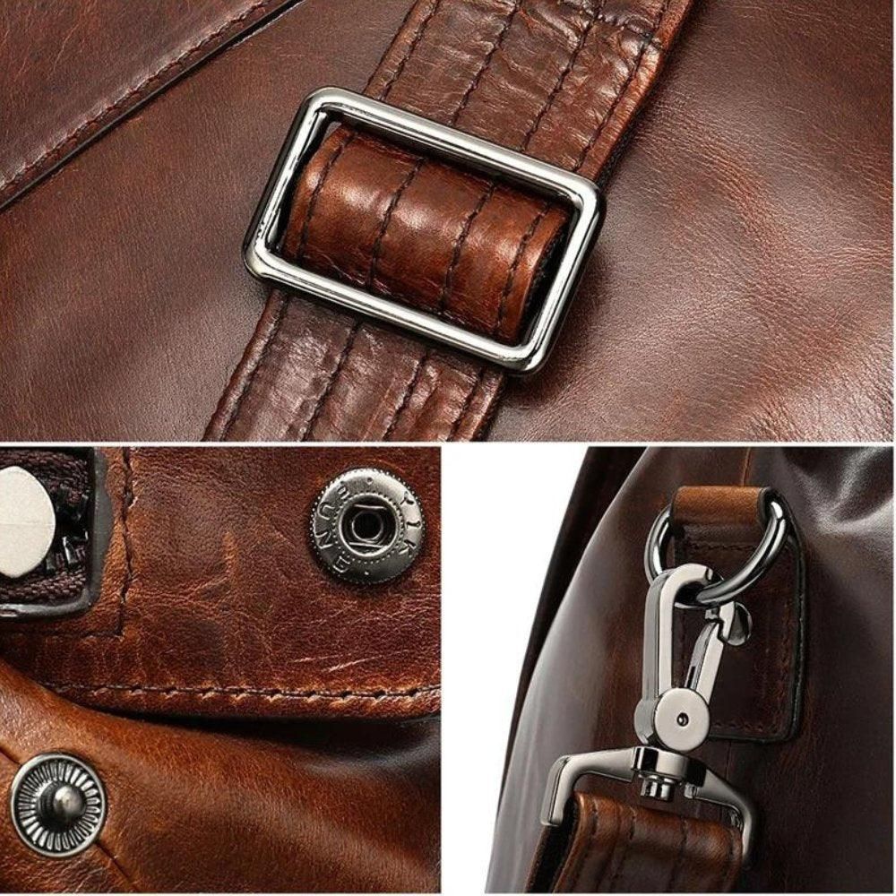 Bolso de Viaje de Cuero Trenthor