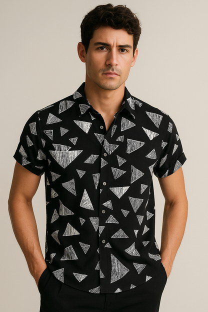 Camisa Manga Curta Fiorinni Siena