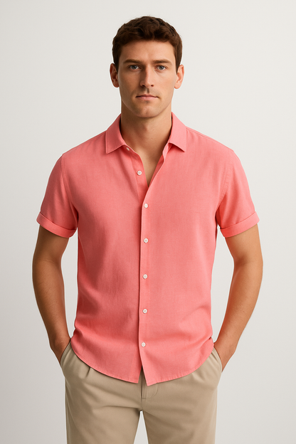 Camisa Manga Curta Fiorinni Solare