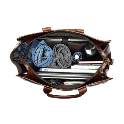 Bolso de Viaje de Cuero Trenthor