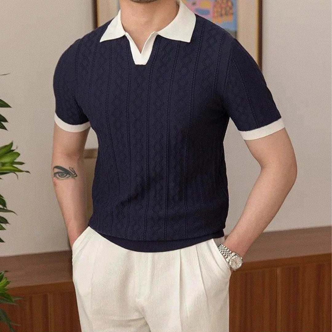 Camisa Polo Tricot Masculina Fiorinni Madrid