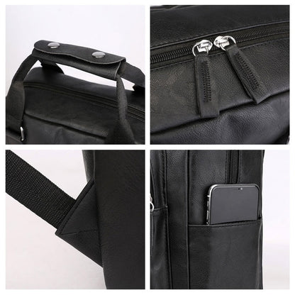 Mochila Executiva em Couro Fiorinni Milan