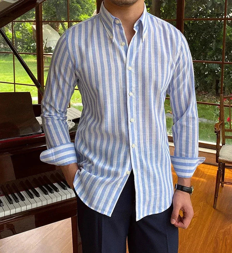 Camisa Social Masculina Fiorinni Capri